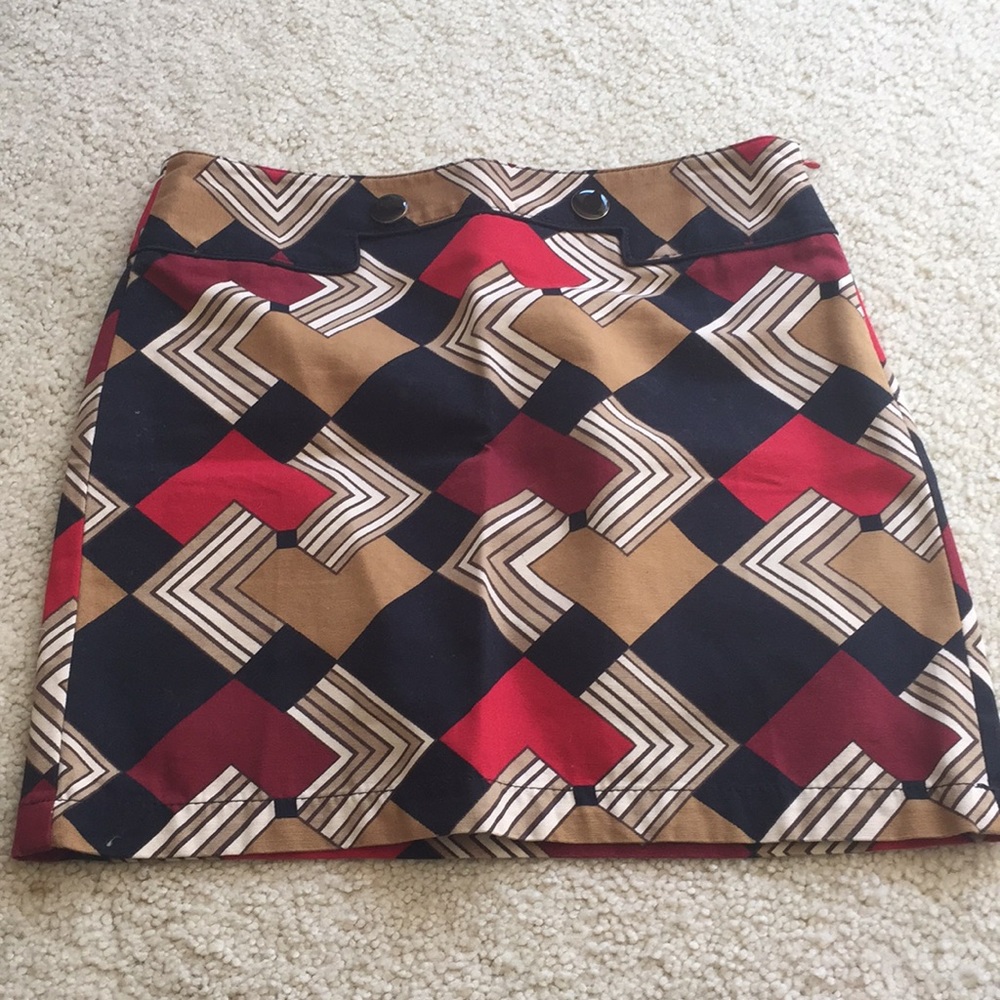 Ann Taylor Loft Canvas Skirt